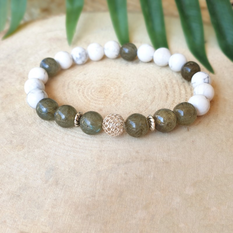 Bracelet Labradorite Femme